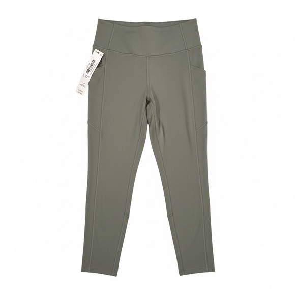 Victoria's Secret Pants - Victoria's Secret Sport VSX NWT $40 Essential Pocket 7/8 Leggings L Sage Green